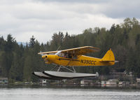 N390CC - Lake Roesiger take off - by A Cordova