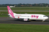 TC-SKF @ EDDL - Sky Airlines Sugar taxiing twds. rwy23L - by Thomas M. Spitzner