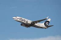 N612AS @ KLAX - Boeing 737-700 - by Mark Pasqualino