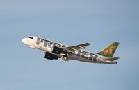N912FR @ KLAX - Airbus A319 - by Mark Pasqualino