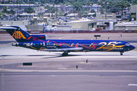 N772AT @ KPHX - June 1999 - 25th Anniversary colors - by John Meneely