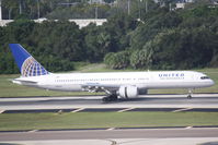 N516UA @ KTPA - United Flight 749 (N516UA) arrives at Tampa International Airport following a flight from Dulles International Airport - by Jim Donten