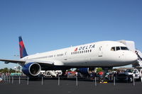 N650DL @ KHST - Delta Boeing 757-200 (N650DL) sits on static display at Wings over Homestead - by Jim Donten