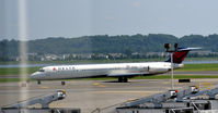 N989DL @ KDCA - Taxi DCA - by Ronald Barker