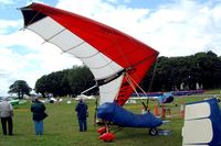 G-MVKF @ EGBP - Solar Wings Pegasus XL-R [SW-WA-1392] Kemble~G 10/07/2004 - by Ray Barber