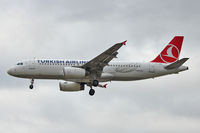 TC-JPB @ EGKK - TurKish ,   TC-JPB (Rize), 2005 Airbus A320-232, c/n: 2626