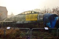 56-3938 @ EGKH - 1956 North F-100F SUPER SABRE, c/n: 243-214 at Headcorn