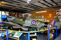 TB752 @ EGMH - TB752 (KH-Z), Supermarine 361 Spitfire LF.XVIe, c/n: CBAF.IX.4113 at Manston Museum - by Terry Fletcher