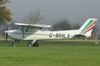 G-BMLX @ EGKH - 1971 Reims F150L, c/n: 0700 at Headcorn - by Terry Fletcher