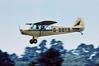 G-BBYB @ EGBK - Piper PA-18-95 Super Cub [18-1627] Sywell~G 06/07/1974. Image taken from a slide. - by Ray Barber