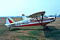 PH-NLG @ EHHV - Piper PA-18-95 Super Cub [18-2044] Hilversum~PH 29/08/1976. Image taken from a slide.