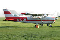G-ICOM @ EGKH - 1974 Reims F172M, c/n: 1212 at Headcorn - by Terry Fletcher