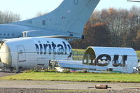 I-AIGM - Remains of 1988 Boeing 737-3Q8, c/n: 24299 at Bruntingthorpe - by Terry Fletcher