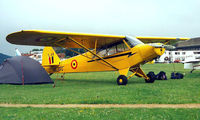 OO-SPQ @ EGTC - Piper L-18C-95 Super Cub [18-3118] Cranfield~G 04/07/1998 - by Ray Barber