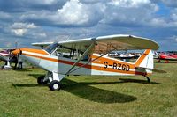 G-BZGD @ EGBP - Piper PA-18-150 Super Cub [18-8109049] Kemble~G 09/07/2004 - by Ray Barber