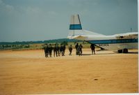 N424CA - Taken at DZ Sicily, Fort Bragg, NC. sometimes between 1989 and 1990. - by Mike