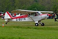 G-BGYN @ EGHP - Piper PA-18-150 Super Cub [18-7709137] Popham~G 05/05/2007 - by Ray Barber