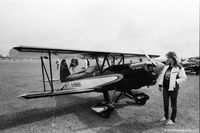 G-BBMH @ EGTC - G-BBMH eaa biplane egtc cranfield pfaa meeting 1983 - by donliddard