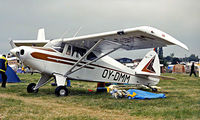 OY-DMM @ EGTC - Piper PA-22-150 Tri-Pacer [22-5842] Cranfield~G 04/07/1998 - by Ray Barber