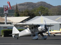N273MD @ SZP - 2008 DICKENSON HOWARD DGA-21, P&W R-1340-57 Wasp 600 Hp radial, taxi back - by Doug Robertson