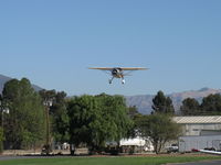 N273MD @ SZP - 2008 DICKENSON HOWARD DGA-21 'Mr. DICKENSON', P&W R-1340-57 Wasp 600 Hp radial, on final Rwy 22 - by Doug Robertson