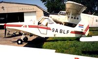 9A-BLF @ LDZL - Piper PA-25-235 Pawnee C [25-7305527] Lucko~9A 18/06/1996