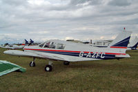 G-AZFC @ EGBP - Piper PA-28-140 Cherokee  [28-7125486] Kemble~G 09/07/2004 - by Ray Barber