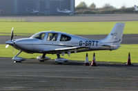 G-SRTT @ EGSX - 2007 Cirrus Design Corp SR22, c/n: 2421 at North Weald - by Terry Fletcher
