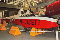 XA312 @ EGMH - 1953 Slingsby T-31B Cadet TX3, c/n: 854 - painted as VM791 at Manston Museum - by Terry Fletcher