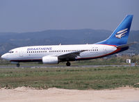 LN-TUD @ LEBL - Ready for take off rwy 20 in new Braathens SAFE c/s - by Shunn311