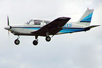 G-BXIF @ EGBP - Piper PA-28-181 Cherokee Archer II [28-7690404] Kemble~G 11/07/2004. Seen here in earlier paint scheme - by Ray Barber