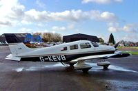 G-KEVB @ EGTR - Piper PA-28-181 Archer III [2843098] Elstree~G 10/11/2004. In a former colour scheme. - by Ray Barber