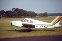 G-AVWJ - Scanned from original slide taken in July 1989 at Redhill, Surrey, UK. - by Neil Henry