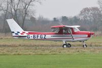 G-BFGZ @ EGSV - Landing at Old Buckenham. - by Graham Reeve