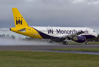 G-OOAR @ EGSH - Departing EGSH after spray by Air Livery.