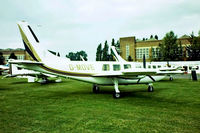 G-MOVE @ EGTC - Piper PA-60-601P Aerostar [61P-0593-7963263] Cranfield~G 08/09/1979. Image taken from a slide. - by Ray Barber