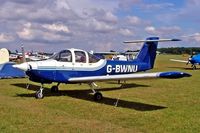 G-BWNU @ EGBP - Piper PA-38-112 Tomahawk [38-78A0334] Kemble~G 16/08/2006. - by Ray Barber
