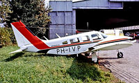PH-IVP @ EHRD - Piper PA-34 200T Seneca II [34-7670281] Rotterdam~PH 29/08/1976. Image taken from a slide.