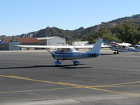 N4727X @ SZP - 1966 Cessna 150G, Continental O-200 100 Hp, taxi - by Doug Robertson