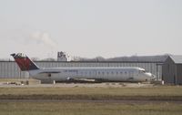 N591SW @ KRFD - CL-600-2B19 - by Mark Pasqualino