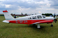 G-BFZH @ EGBP - Piper PA-28R-200 Cherokee Arrow [28R-35307] Kemble~G 09/07/2004 - by Ray Barber
