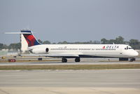 N974DL @ KSRQ - Delta Flight 2298 (N974DL) taxis at Sarasota-Bradenton International Airport - by Jim Donten