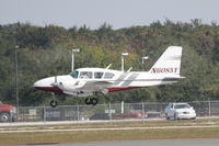 N6085Y @ KSRQ - Piper Apache (N6085Y) arrives at Sarasota-Bradenton International Airport following a flight from John Bell Williams Airport - by Jim Donten