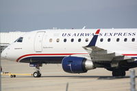 N809MD @ KSRQ - US Air Flight 3396 operated by Republic (N809MD) prepares for flight at Sarasota-Bradenton International Airport - by Jim Donten