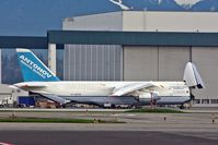 UR-82008 @ YVR - Cargo loading in Vancouver.