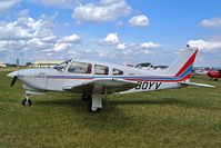 G-BOYV @ EGBP - Piper PA-28R-201T Turbo Cherokee Arrow III [28R-7703014] Kemble~G 09/07/2004 - by Ray Barber