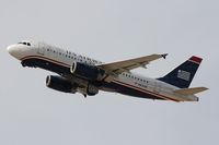 N806AW @ DFW - US Airways departing DFW Airport