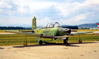 OE-CCW @ LOWG - Beech XT-34A Mentor [G-002] Graz~OE 19/06/1996