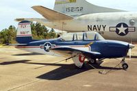 N8709S @ KNPA - Beech T-34B Mentor [BG-260] Pensacola NAS~N 10/04/2010 - by Ray Barber