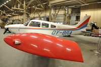 OY-BRA @ BGSF - Taken in the Hangar in Kangerlussuaq - by Lars Bæk